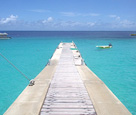 Wooden Pier in the Caribbean