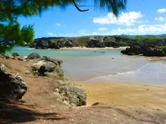 Amazing Rustic Beach Surrounded By High Rocks For Exceptional Film Production