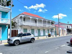 Downtown Marigot French Colonial Style House With Covered Veranda