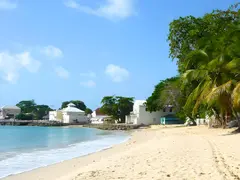 Fishermen Huts Location Caribbean Beach
