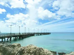 Jetty On Caribbean Coast Location