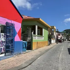 VILLAGE And STREET Colorful Houses