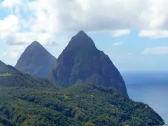 St. Lucia Piton Mountains