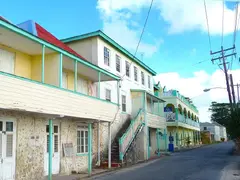Weather Beaten Houses Along Caribbean Sea Photo Location