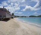 White Beach Wooden Houses