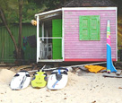 Colorful Caribbean Beach House