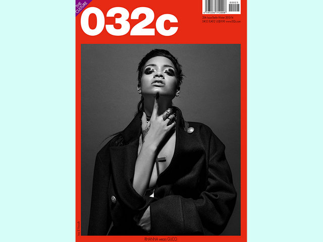 Rihanna cover Magazine 032c