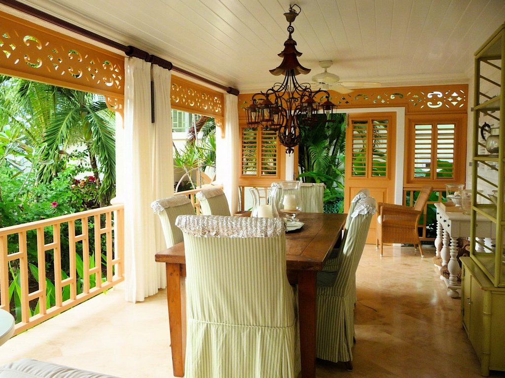 Interior room design and architecture of caribbean indoor locations Véranda désign Une