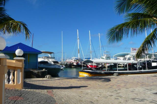 Luxury marina club location Caribbean