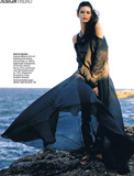 Caribbean Cliff Location Photo Production Jolie Magazine - Photos: Jaan Erik Fischer