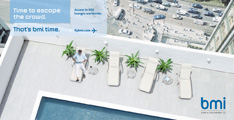 Caribbean Roof Pool Airline Campaign Shoot BMI Advertising - Photos: Nick Meek