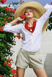 Caribbean Flower Garden Photo Location, Elle Magazine - Photos: Leslie Kee