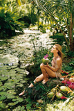 Natural Flower Pond Tropical Caribbean Location, Digital Vision - Photos: Chris Robbins