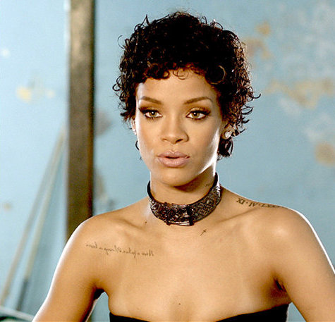 Interview shoot and Behind the Scenes shot Rihanna for Glamour magazine US