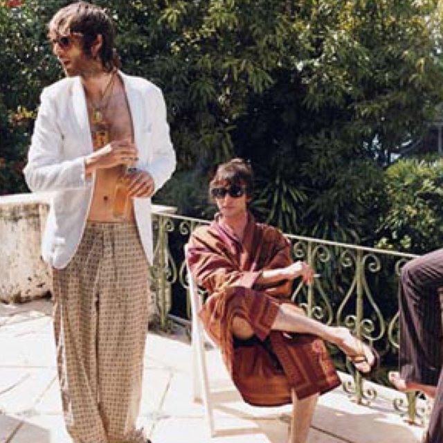 GQ fashion shoot in Barbados villa jetset band