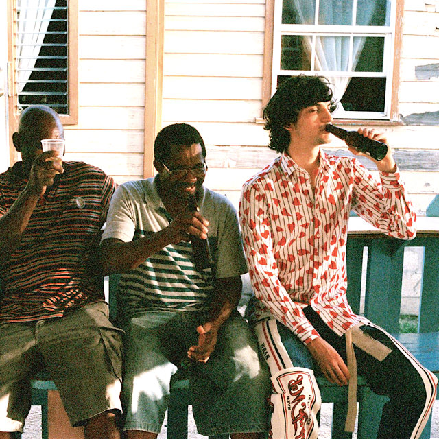 local Caribbean house veranda fashion photo
  