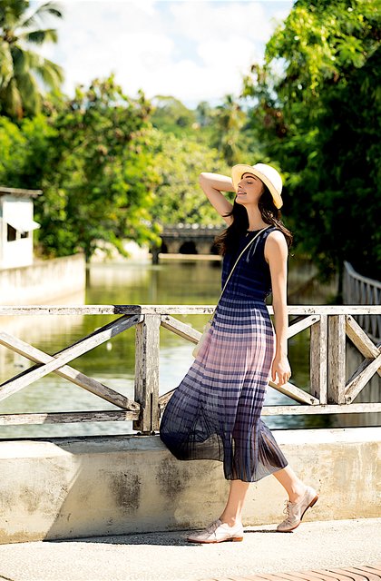 river bridge location Caribbean town