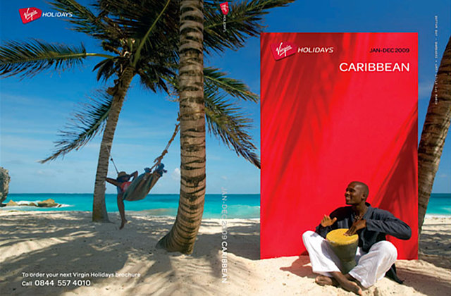 Virgin holidays Barbados photo production advertising
  